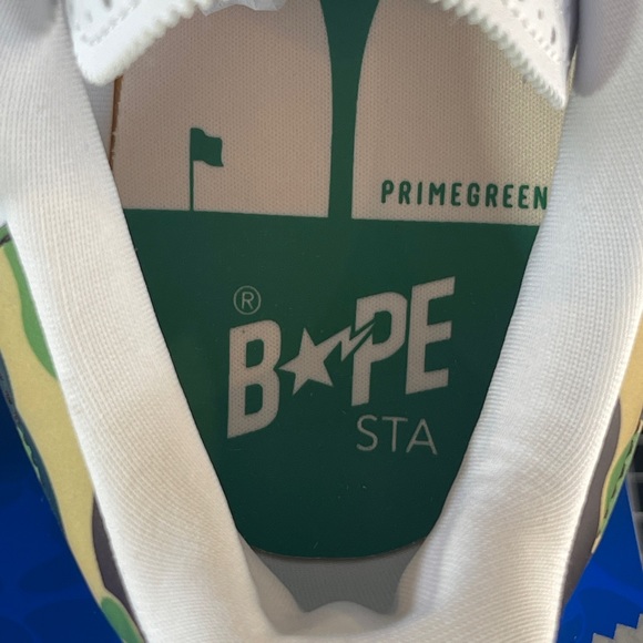 🔥BAPE x ADIDAS STAN SMITH GOLF SHOES Mens size 12 US🔥 - Picture 6 of 9